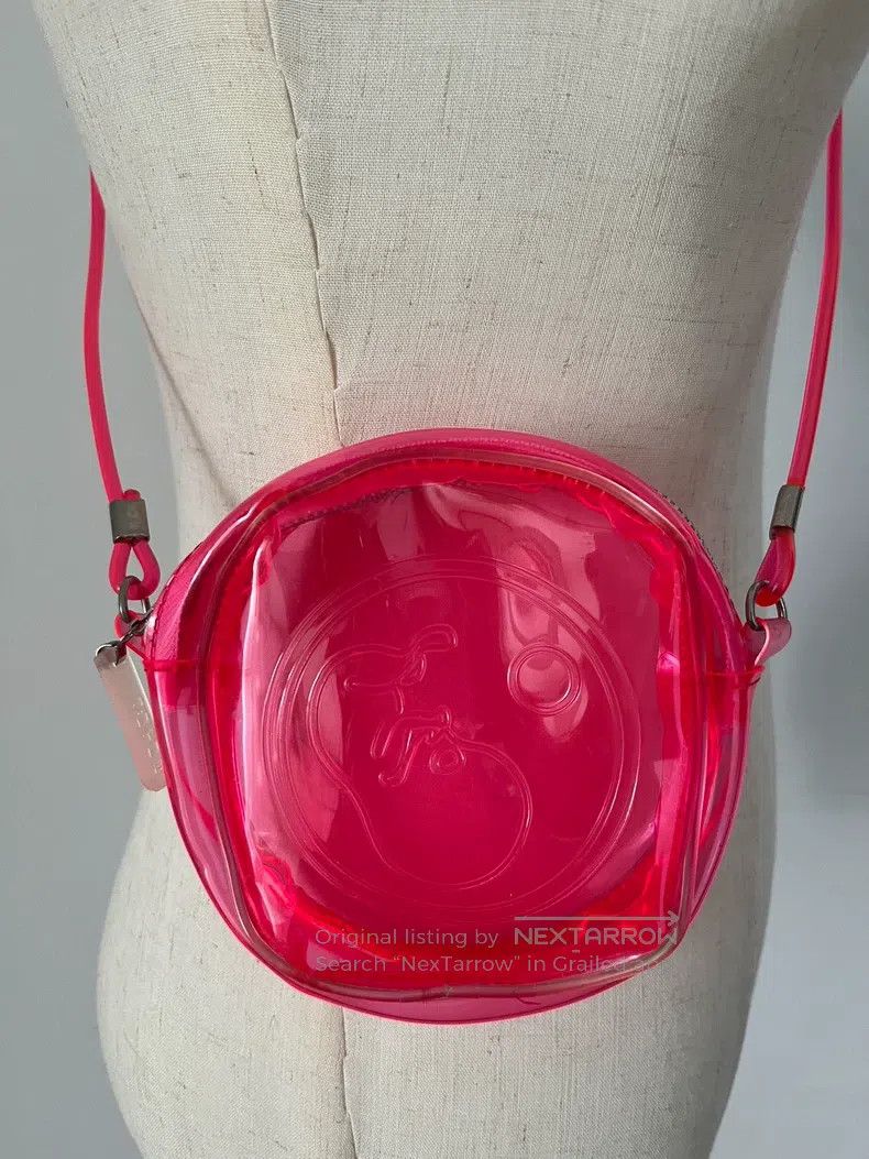Fotus fotus Fluorescent pink jelly crossbody bag Size ONE SIZE - 4 Thumbnail