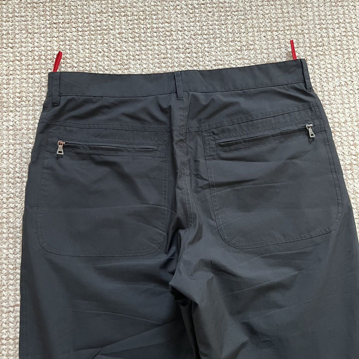 Prada Prada vintage early 2000 gore-tex black pants Size US 32 / EU 48 - 14 Thumbnail
