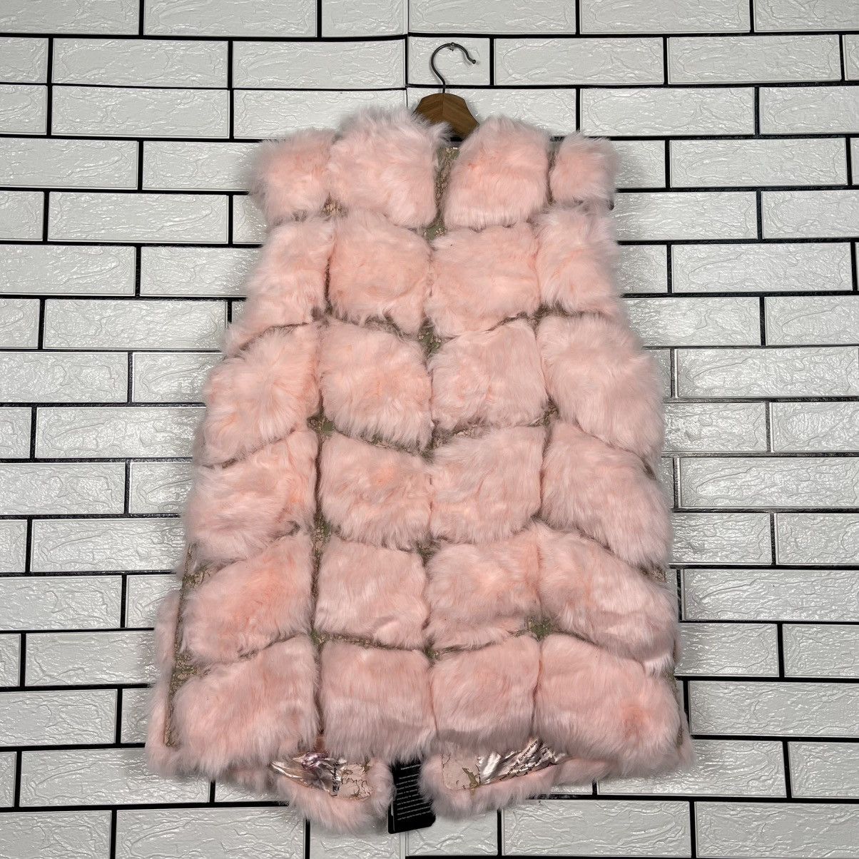 Japanese Brand Japanese Brand BOPT Pink Faux Fur Vest Size XXL / US 16-18 / IT 52-54 - 7 Thumbnail