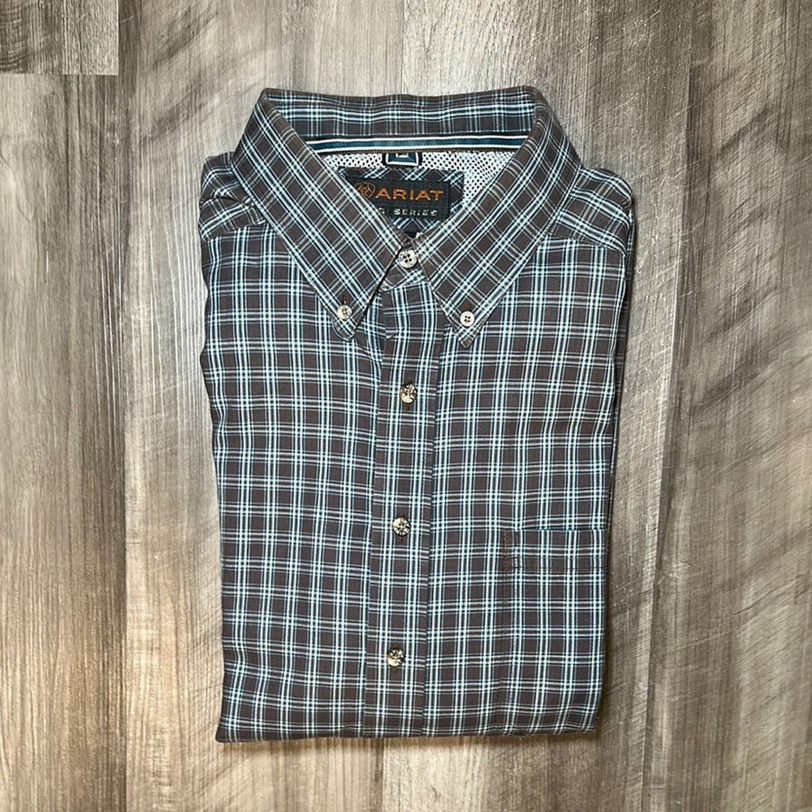 Ariat Ariat Pro Series Western Long Sleeve Button Down - 2XL Size US XXL / EU 58 / 5 - 1 Thumbnail
