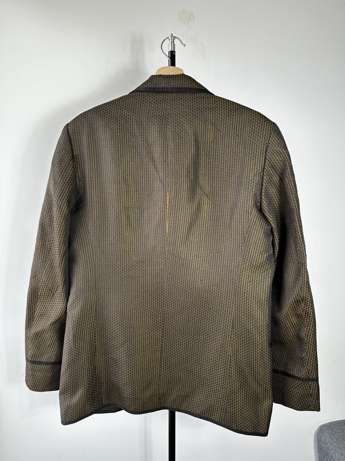 Louis Vuitton Louis Vuitton Damier Pattern Taped Blazer Jacket IT 50 Size 50L - 8 Thumbnail