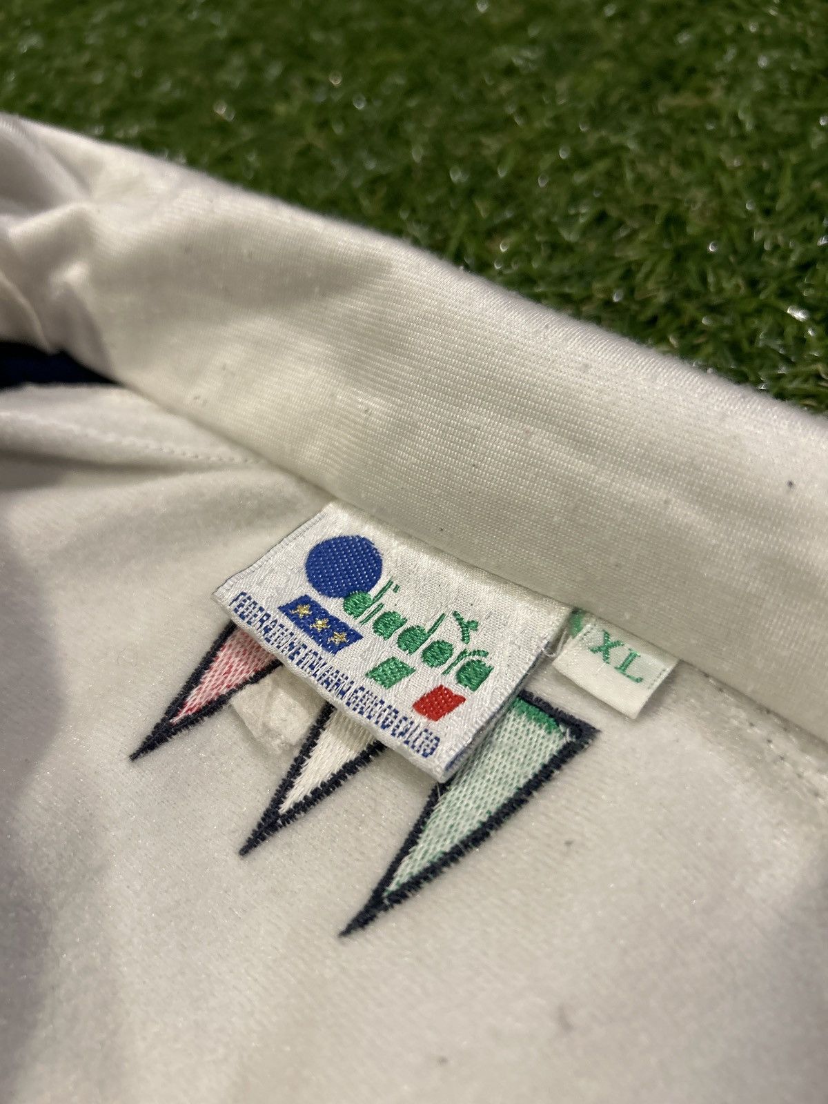 Diadora 94/95 Italy Pre-Match Jacket Size US XL / EU 56 / 4 - 13 Thumbnail