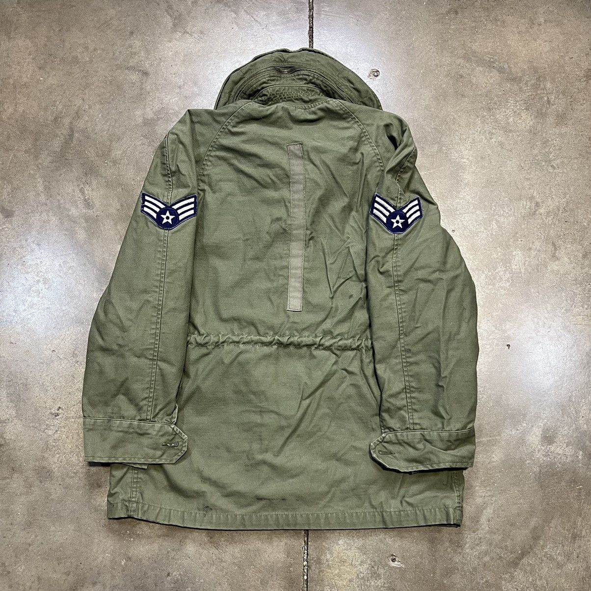 Vintage Vintage 60s Air Force Military Jacket OG 107 M-65 Utility Size US S / EU 44-46 / 1 - 8 Thumbnail