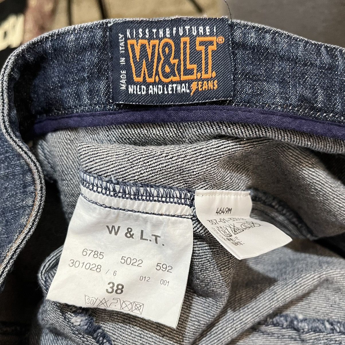Walter Van Beirendonck W&LT Walter Van Beirendonck Strapless Denim Bustier Corset Size XS / US 0-2 / IT 36-38 - 13 Thumbnail