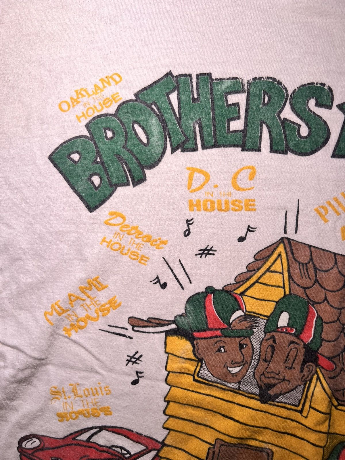 Vintage 1990s Brothers and Sisters Vintage Shirt Size US XL / EU 56 / 4 - 5 Thumbnail