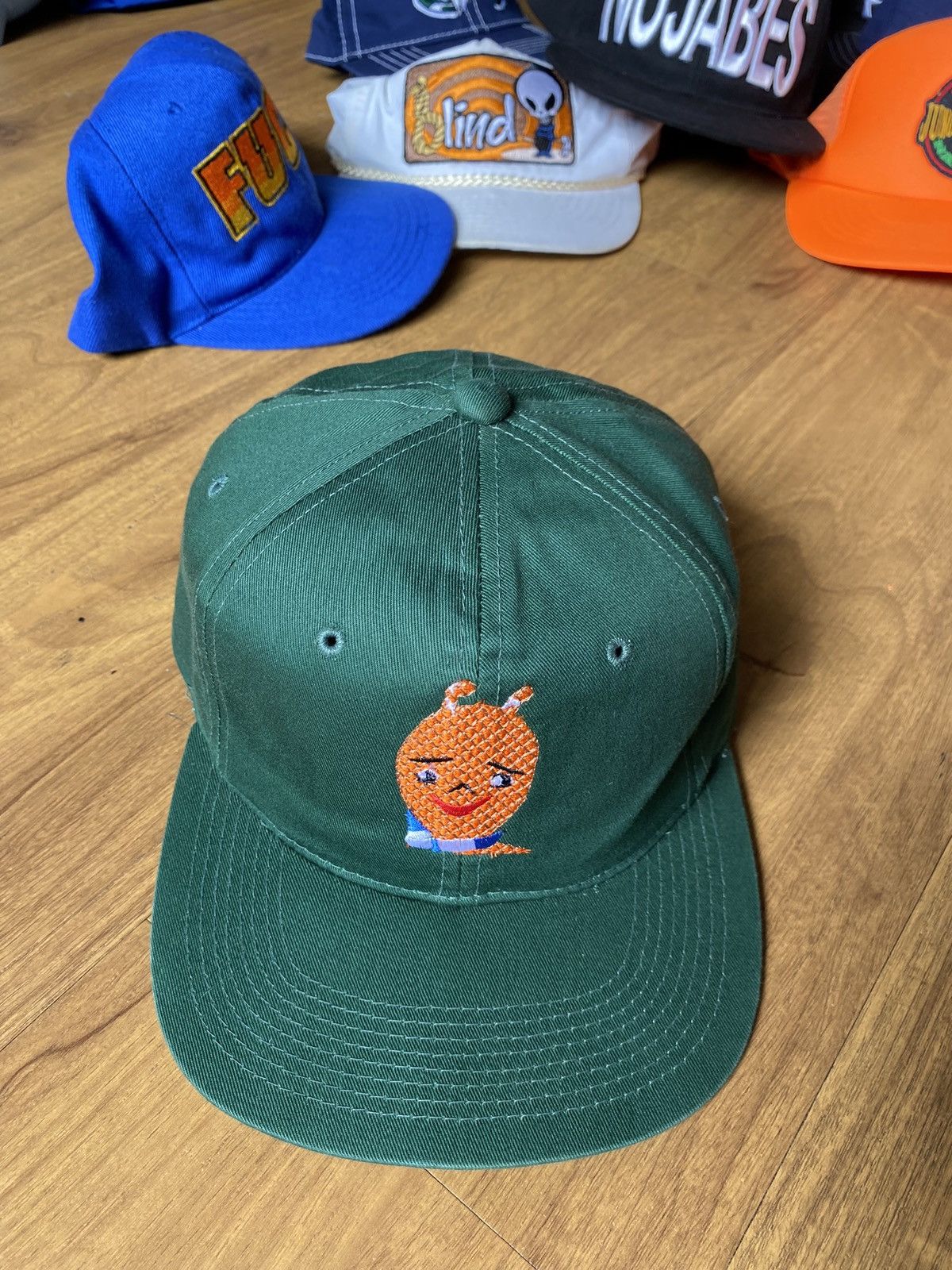 Band Tees × Vintage Vintage Sonic Youth Snapback Green Size ONE SIZE - 2 Thumbnail