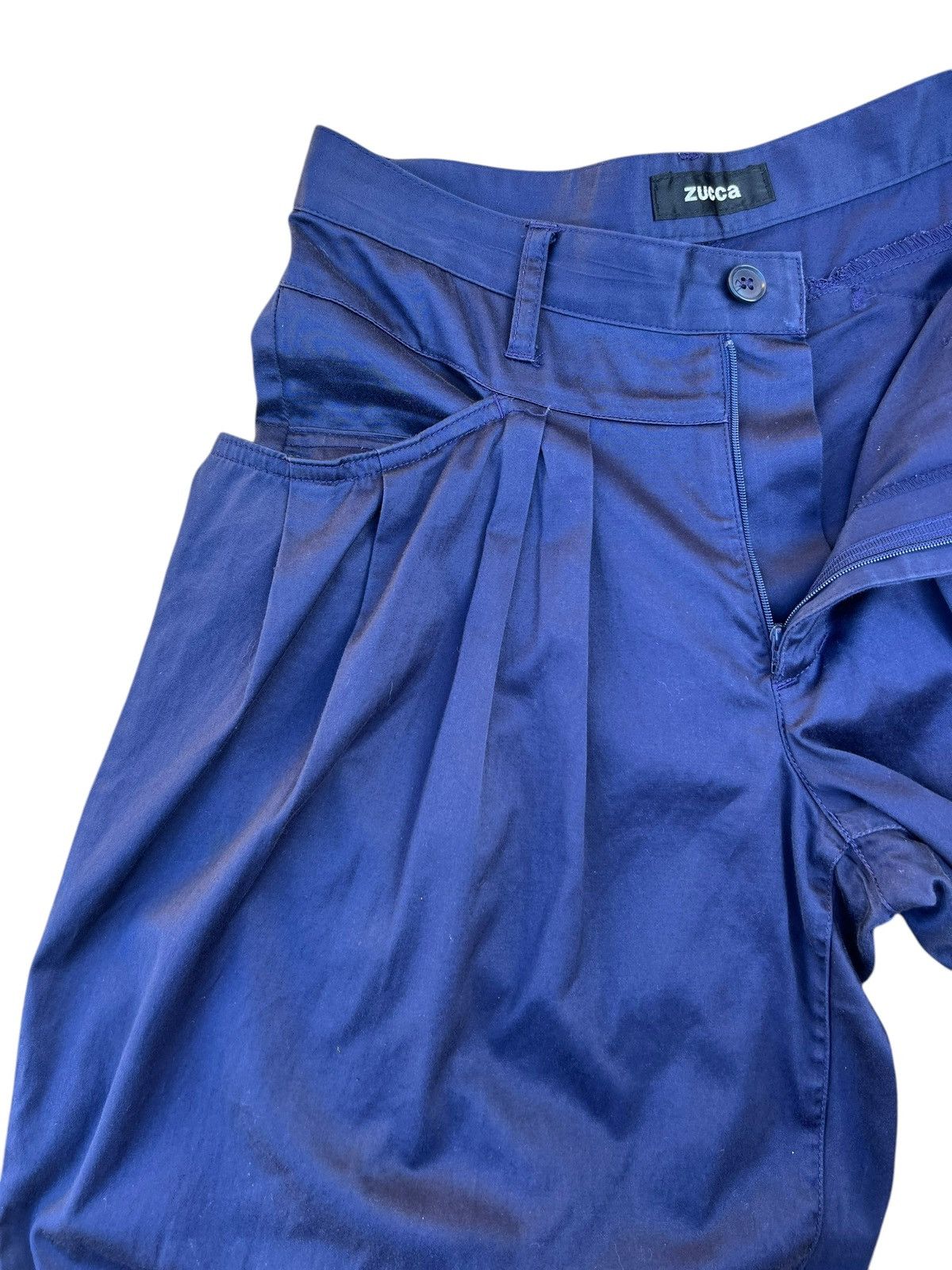 Issey Miyake Archive ZUCCA Wide Loose Stretch Trouser Pant Size US 29 - 8 Thumbnail