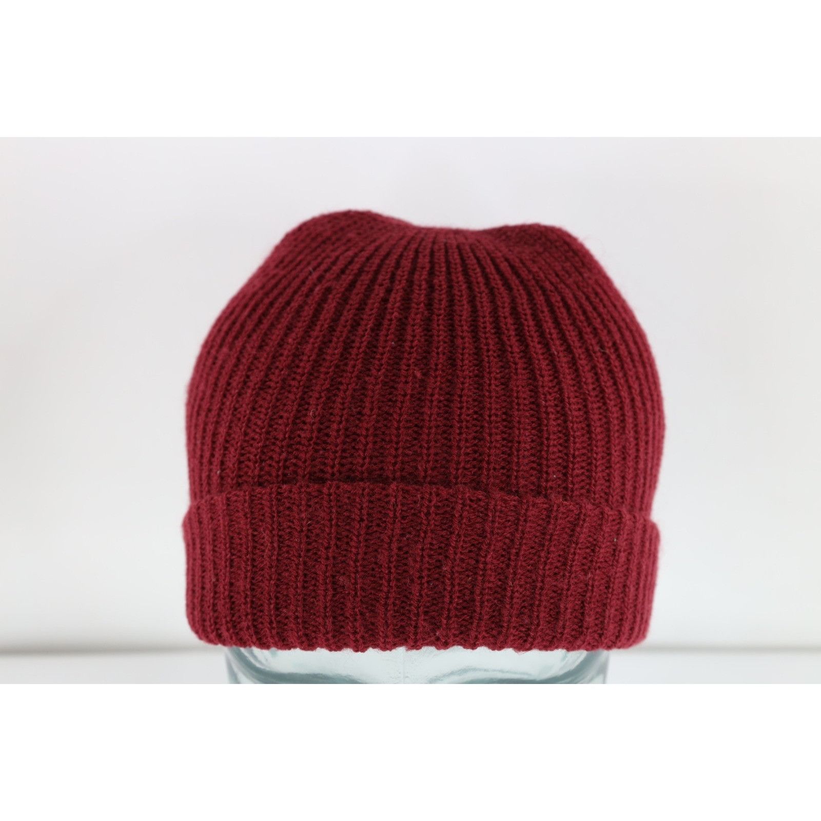 Vintage Vintage 90s Streetwear Chunky Ribbed Knit Winter Beanie Size ONE SIZE - 1 Thumbnail