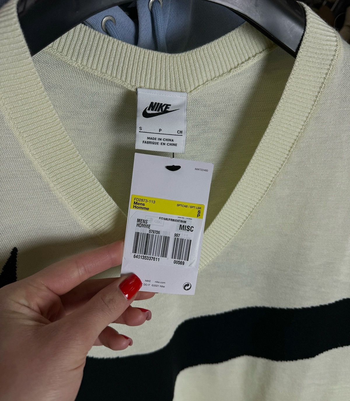 Nike × Vintage Vintage Nike vest big swoosh size s/M rare big logo Y2K Size M / US 6-8 / IT 42-44 - 6 Thumbnail