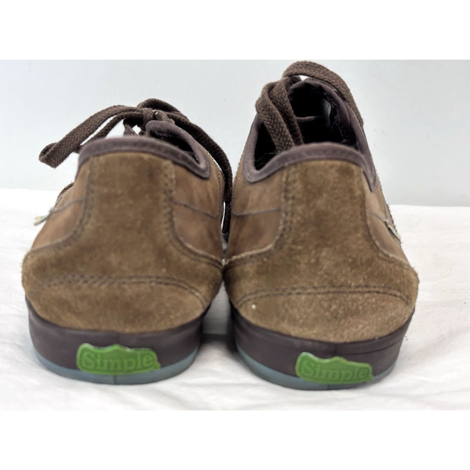 Vintage VINTAGE Simple Eco Men's Sneakers Casual Lace Up Sz 13 Brown Outdoor Fabric Skateboarding Size US 13 / EU 46 - 4 Thumbnail