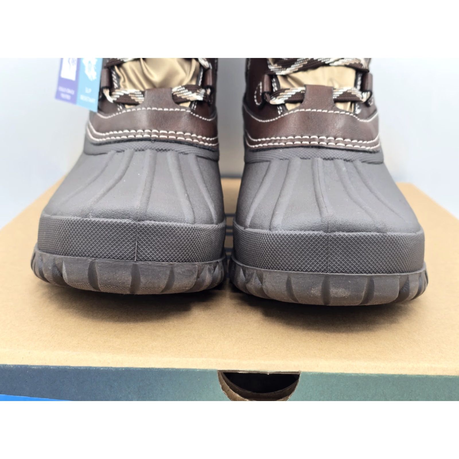 Vintage JBU by Jambu Canyon Waterproof Boots Womens Bronze Dark Brown Sz 10 M Winter Casual Walking Size US 10 / IT 40 - 2 Thumbnail