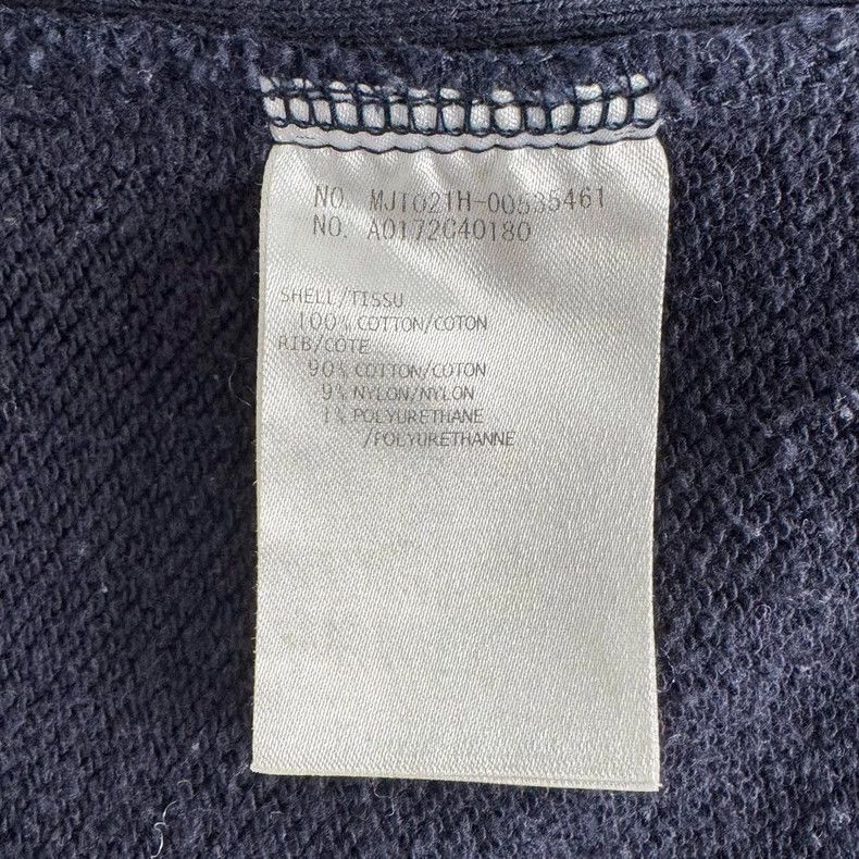 Thom Browne Thom Browne Dark blue four-striped round-neck sweatshirt 2 Size US XXL / EU 58 / 5 - 5 Thumbnail