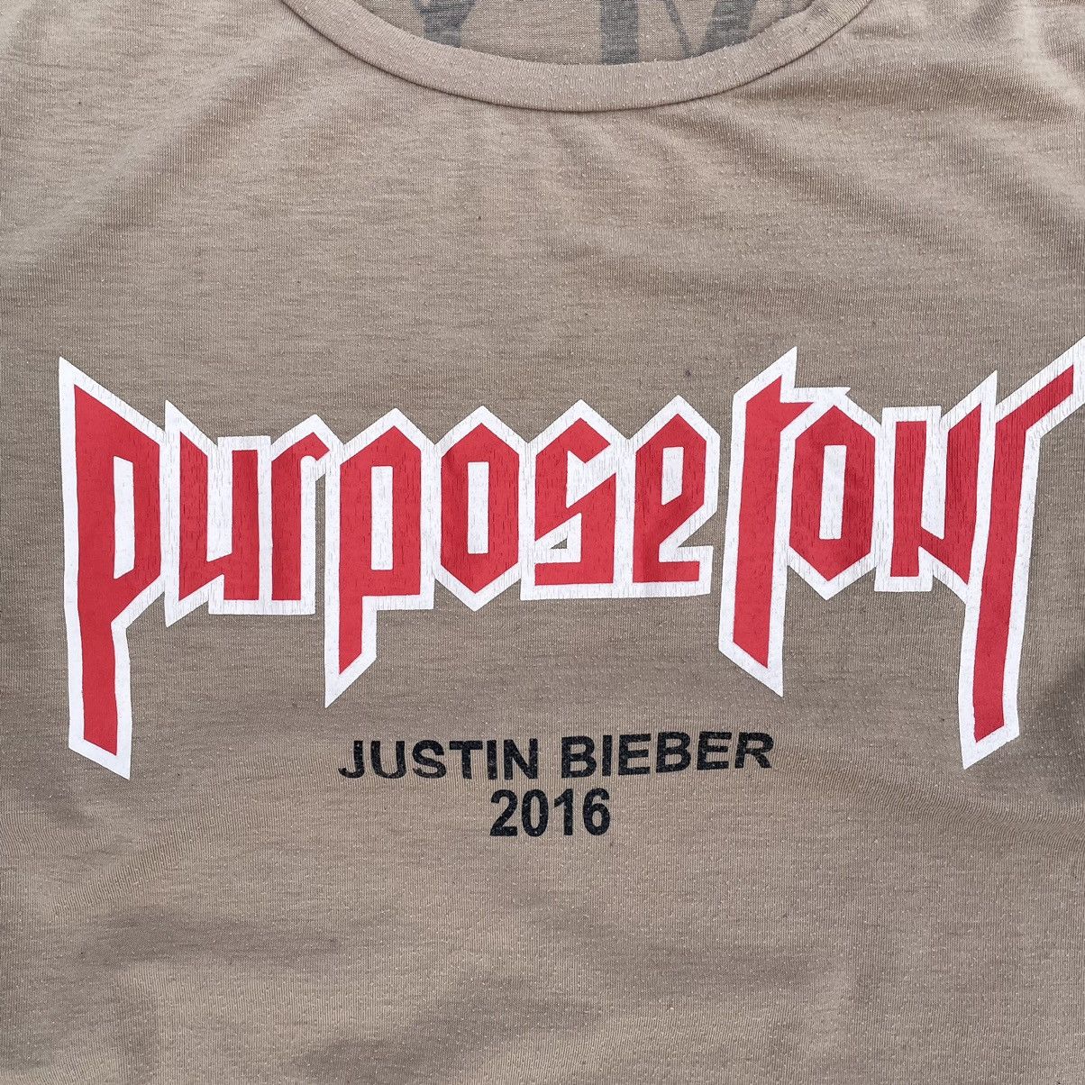 Y/Project Vintage T-shirts Justin Bibber Purpose Tour Y2K 90s USA Size US L / EU 52-54 / 3 - 6 Thumbnail