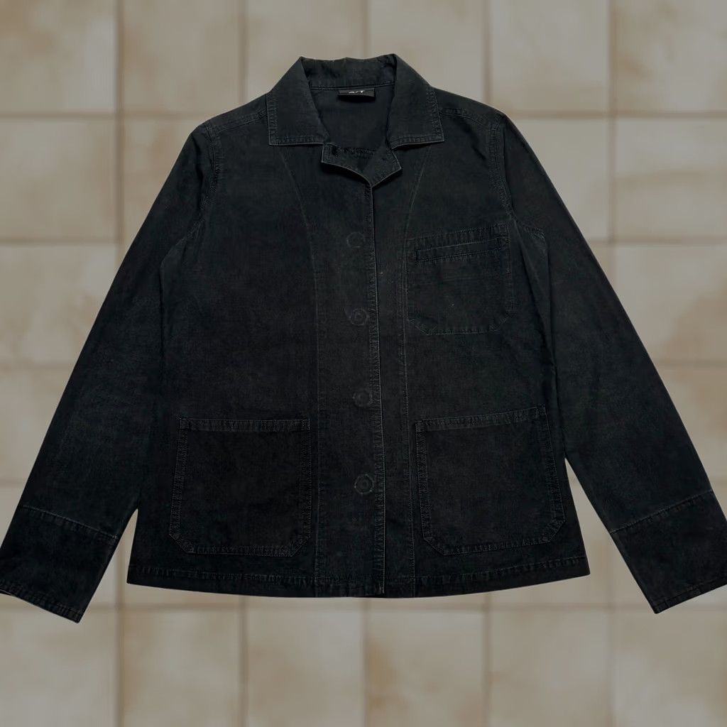 ATSURO TAYAMA Atsuro Tayama Chore Coat Jacket Black Made in Japan Women's Small Size S / US 4 / IT 40 - 1 Thumbnail