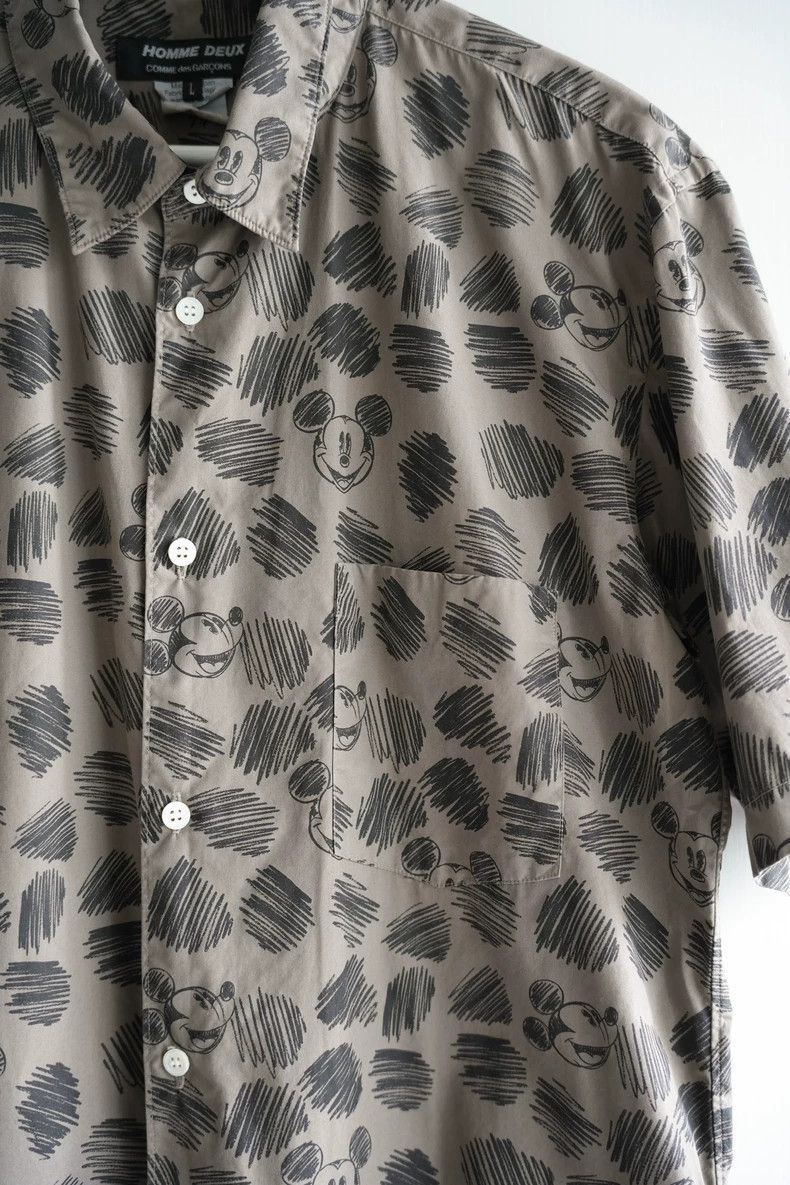 Comme des Garcons Comme des Garcons 22ss Mickey shirt 2505-Nextarrow Size US L / EU 52-54 / 3 - 4 Thumbnail