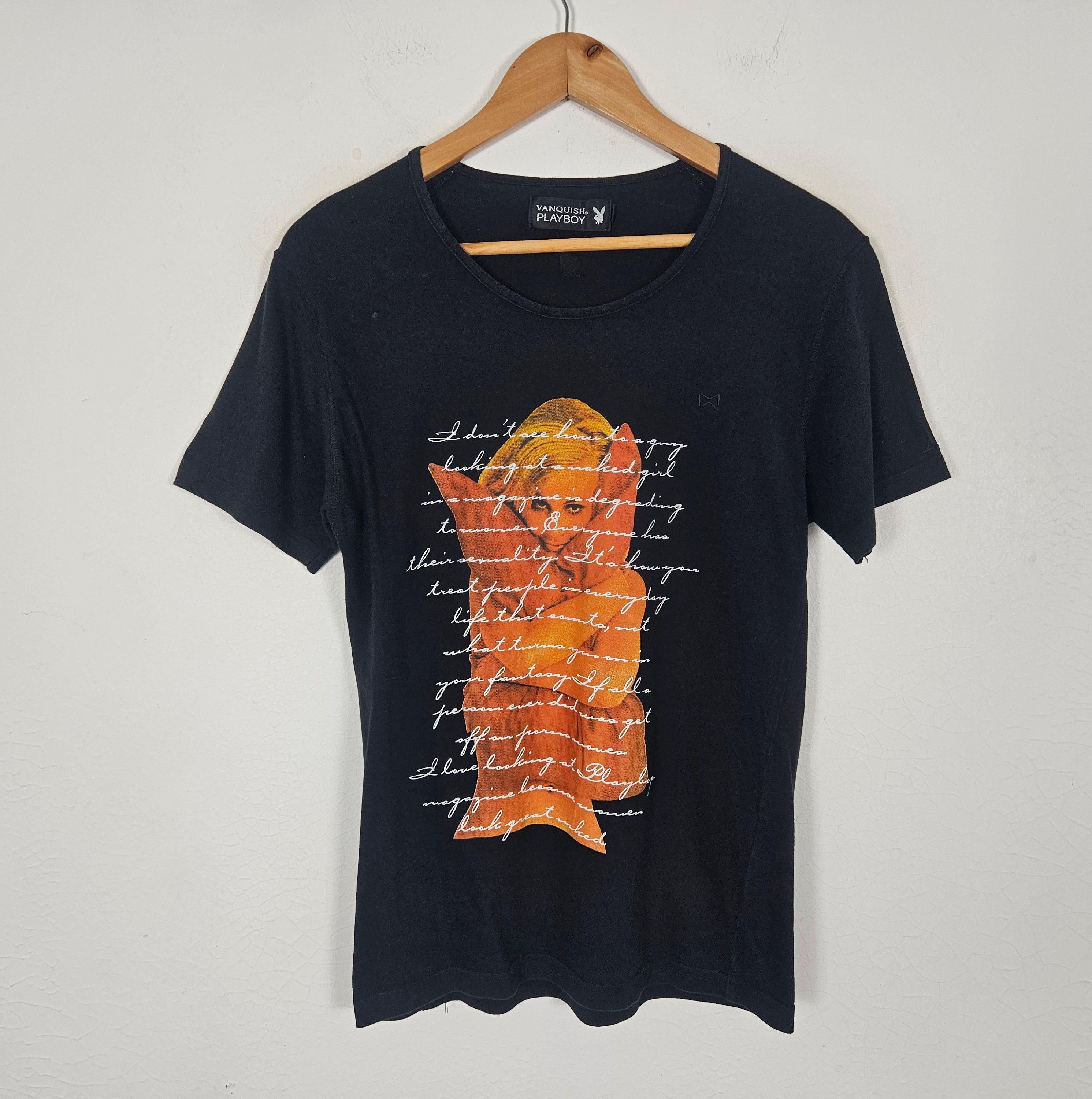 Japanese Brand Vanquish Playboy tee shirt Size US S / EU 44-46 / 1 - 2 Thumbnail