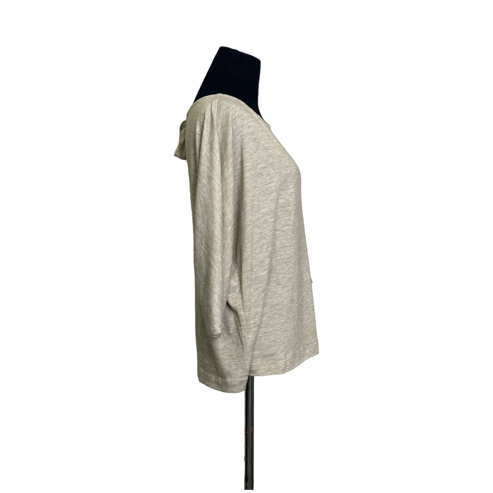 Loft Loft oatmeal 3/4 dolman sleeves top size M Size M / US 6-8 / IT 42-44 - 6 Thumbnail