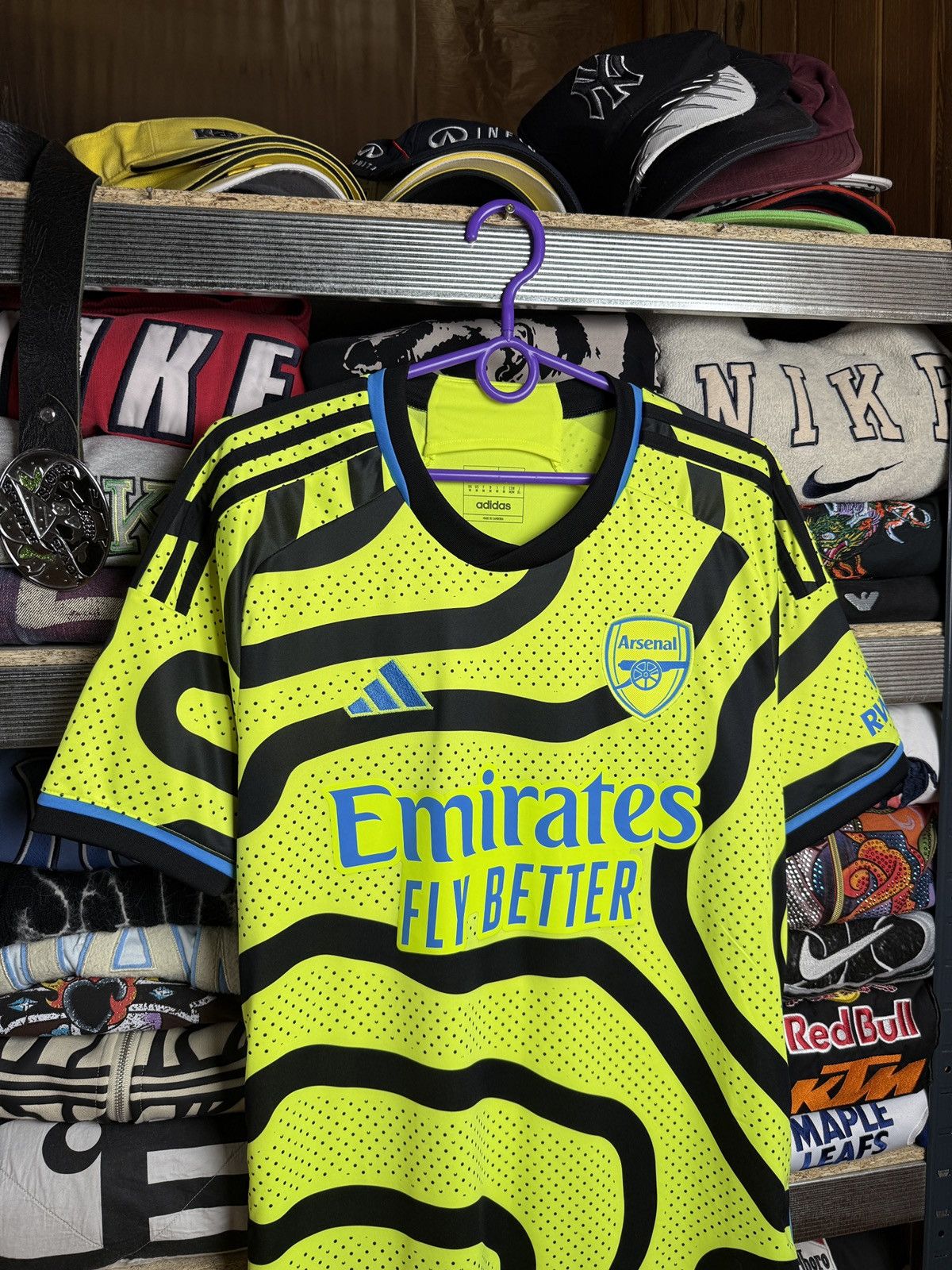 Adidas Vintage Adidas Arsenal Emirates Fly Better Soccer Jersey Size US M / EU 48-50 / 2 - 3 Thumbnail
