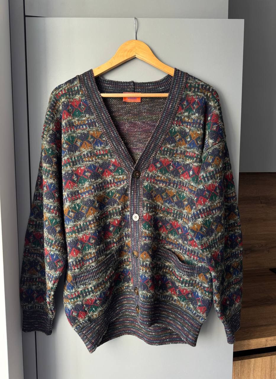 Missoni Missoni Cardigan Sweater Jumper Lana Wool Size US M / EU 48-50 / 2 - 2 Thumbnail