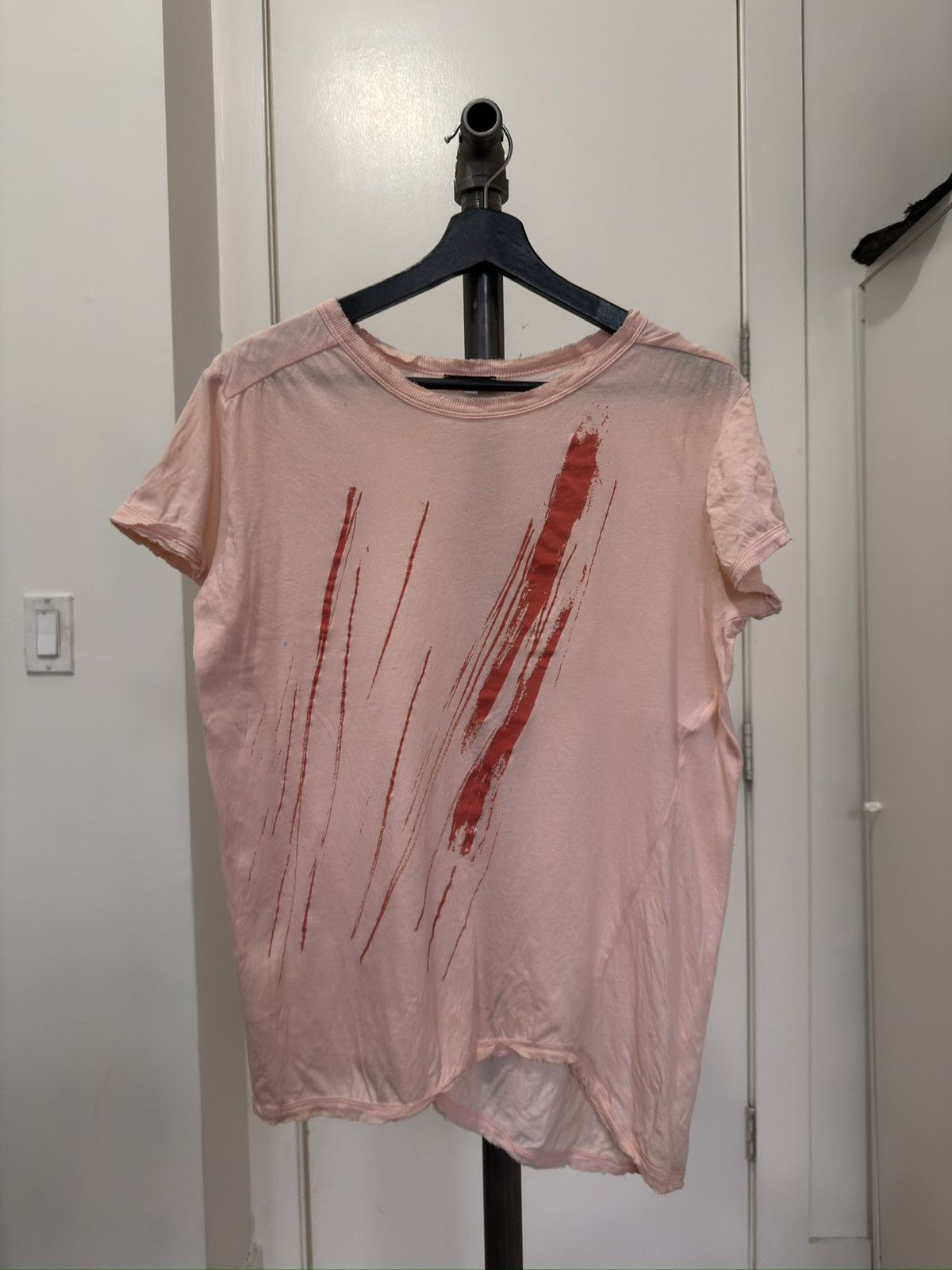 Ann Demeulemeester SS06 Brushstroke Tee Size US S / EU 44-46 / 1 - 2 Thumbnail