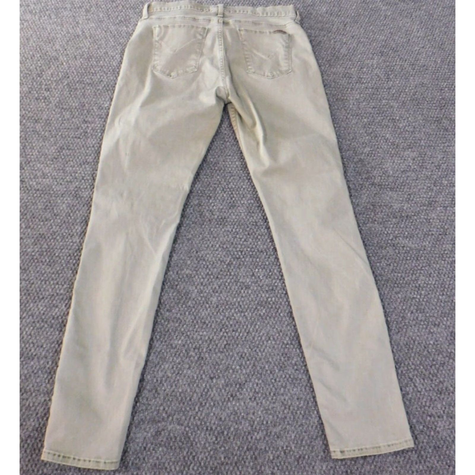 Hudson Hudson Jeans Womens 28 Green Straight Denim Dark Wash Stretch Size 28" / US 6 / IT 42 - 7 Thumbnail