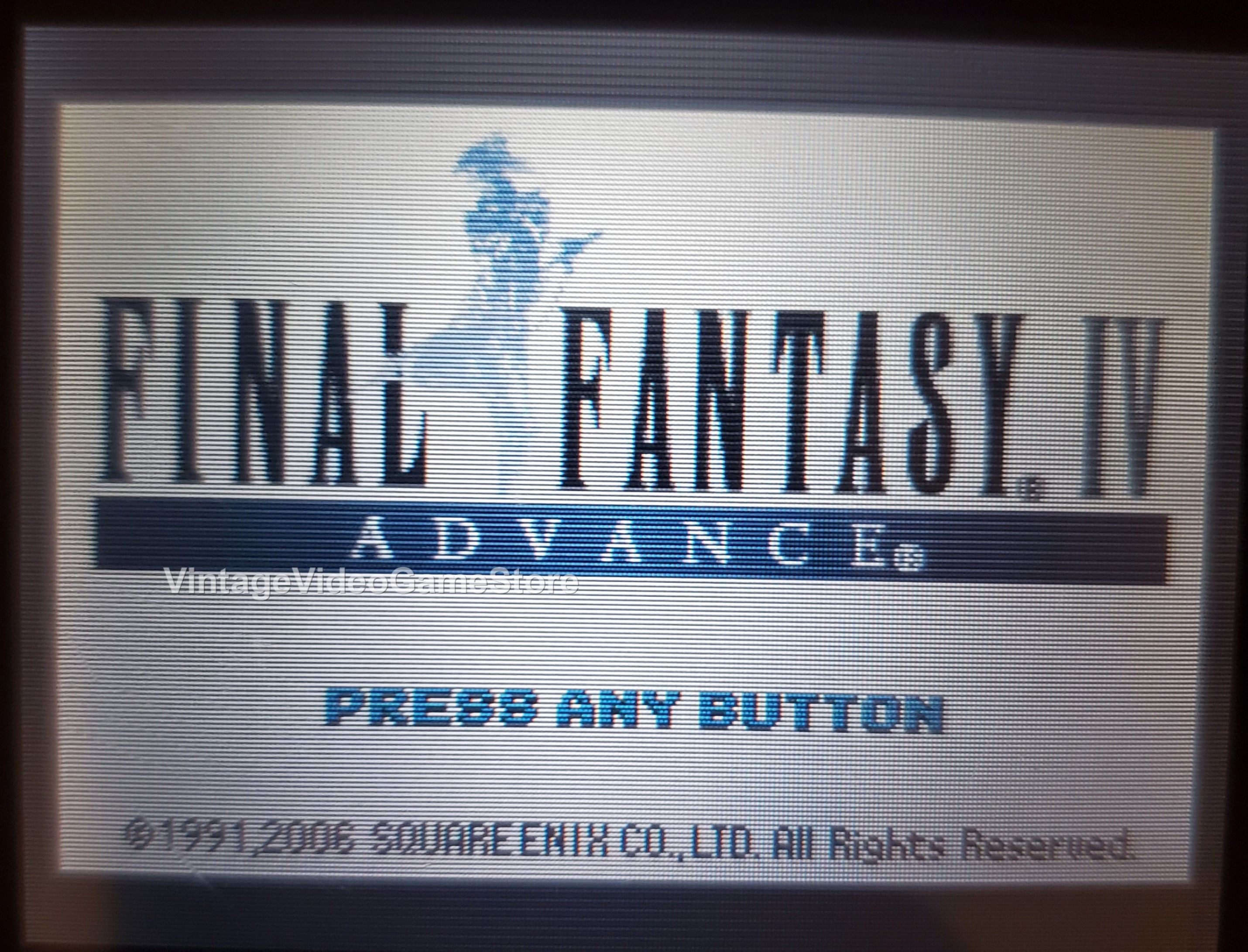 Nintendo Final Fantasy 1, 2, IV, V, VI, Tatics Advance GBA Video Game Size ONE SIZE - 4 Thumbnail
