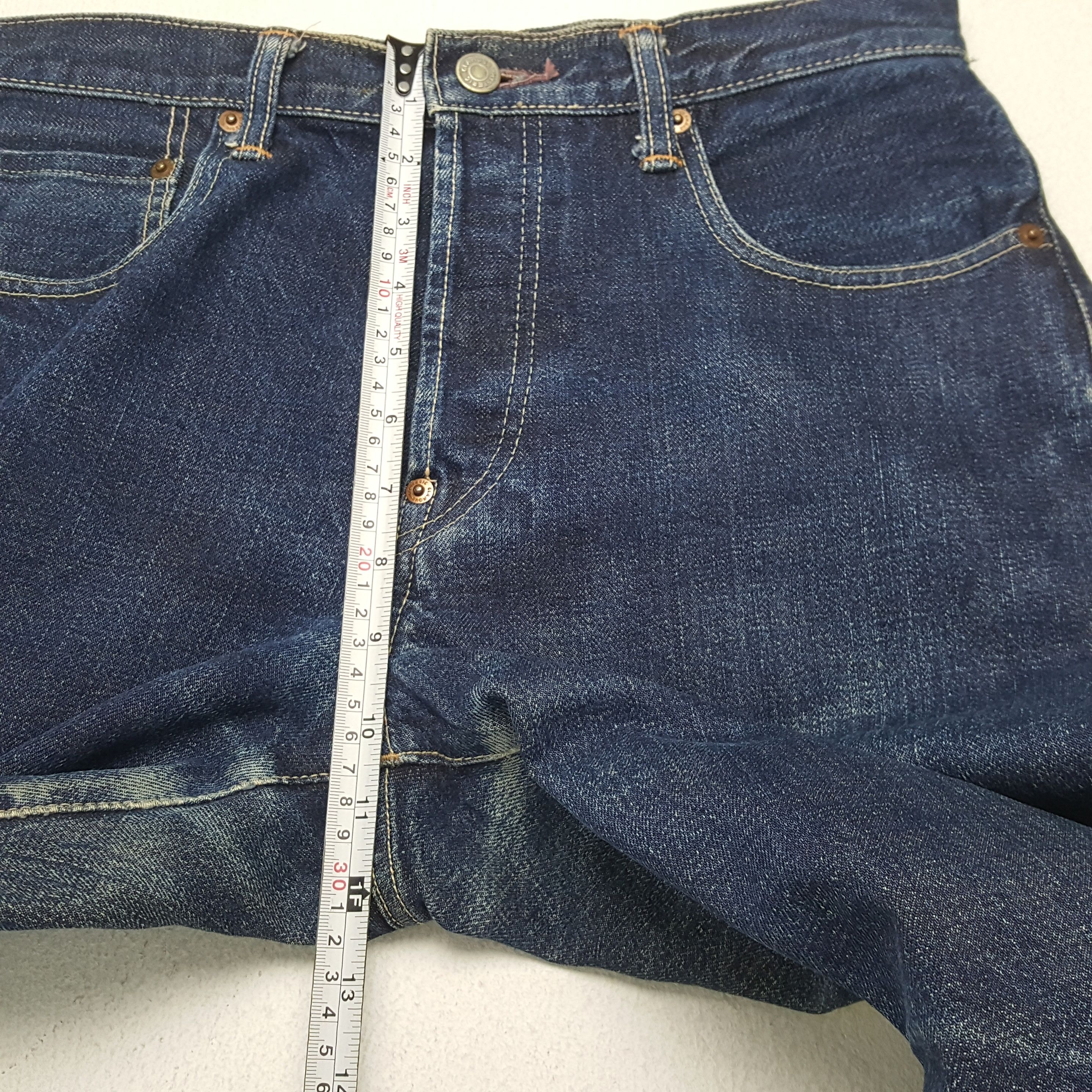 Hysteric Glamour × Japanese Brand × Vintage HYSTERIC GLAMOUR Japanese Brand Custom Art Style Jeans Size US 31 - 8 Thumbnail