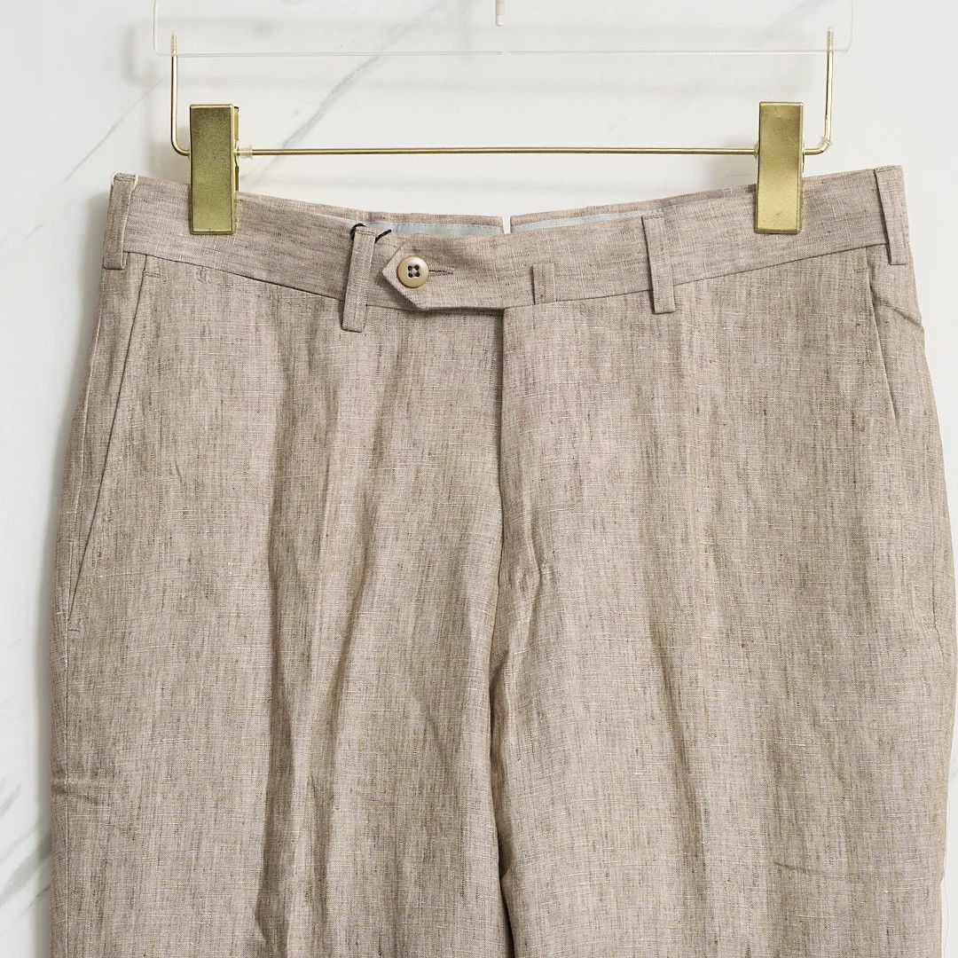 Ermenegildo Zegna Ermenegildo Zegna Men's Linen Casual Pants Size US 32 / EU 48 - 2 Thumbnail