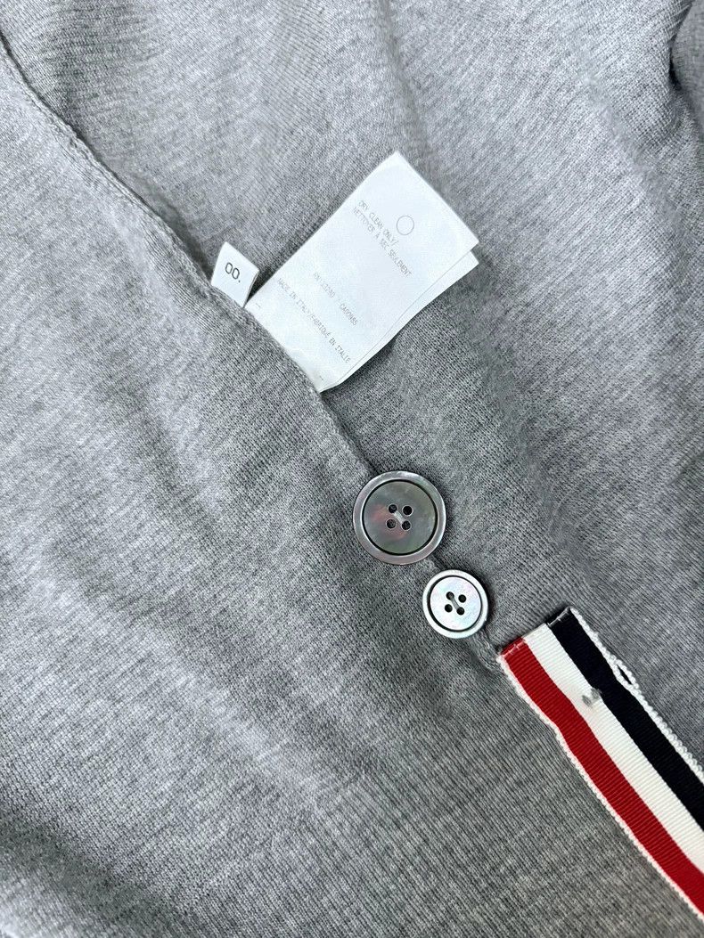 Thom Browne Thom Browne Gray overcoat Size US XS / EU 42 / 0 - 4 Thumbnail