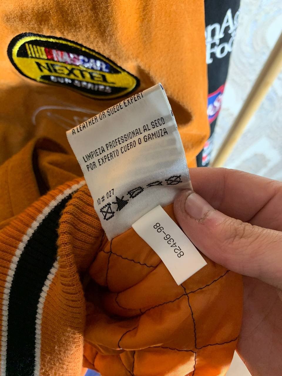 Vintage × Wilsons Leather VERY RARE WILSONS LEATHER BOMBER RACING THE HOME DEPOT Y2K Size US XL / EU 56 / 4 - 8 Thumbnail