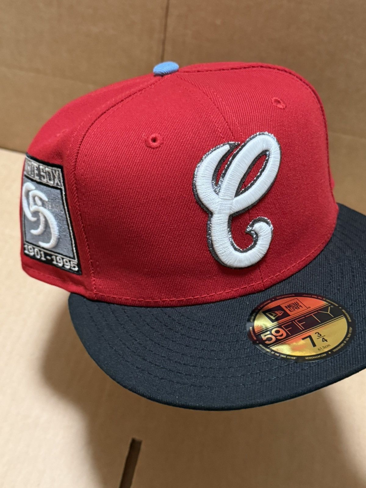New Era 7 3/4 Chicago Sox SFD FNF “Banned” Edition Rushmore Size ONE SIZE - 2 Thumbnail