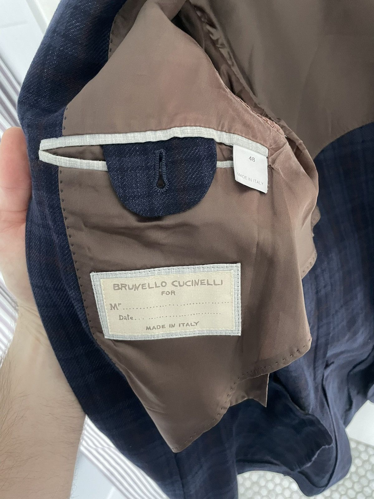 Brunello Cucinelli Brunello Cucinelli Blazer Size 38R - 5 Thumbnail