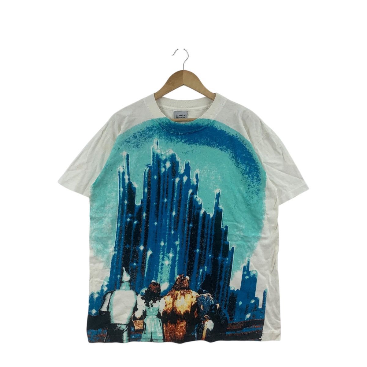 Vintage Vintage 1992 STANLEY DESANTIS WIZARD OZ Hand Print Tee Shirt Size US L / EU 52-54 / 3 - 3 Thumbnail