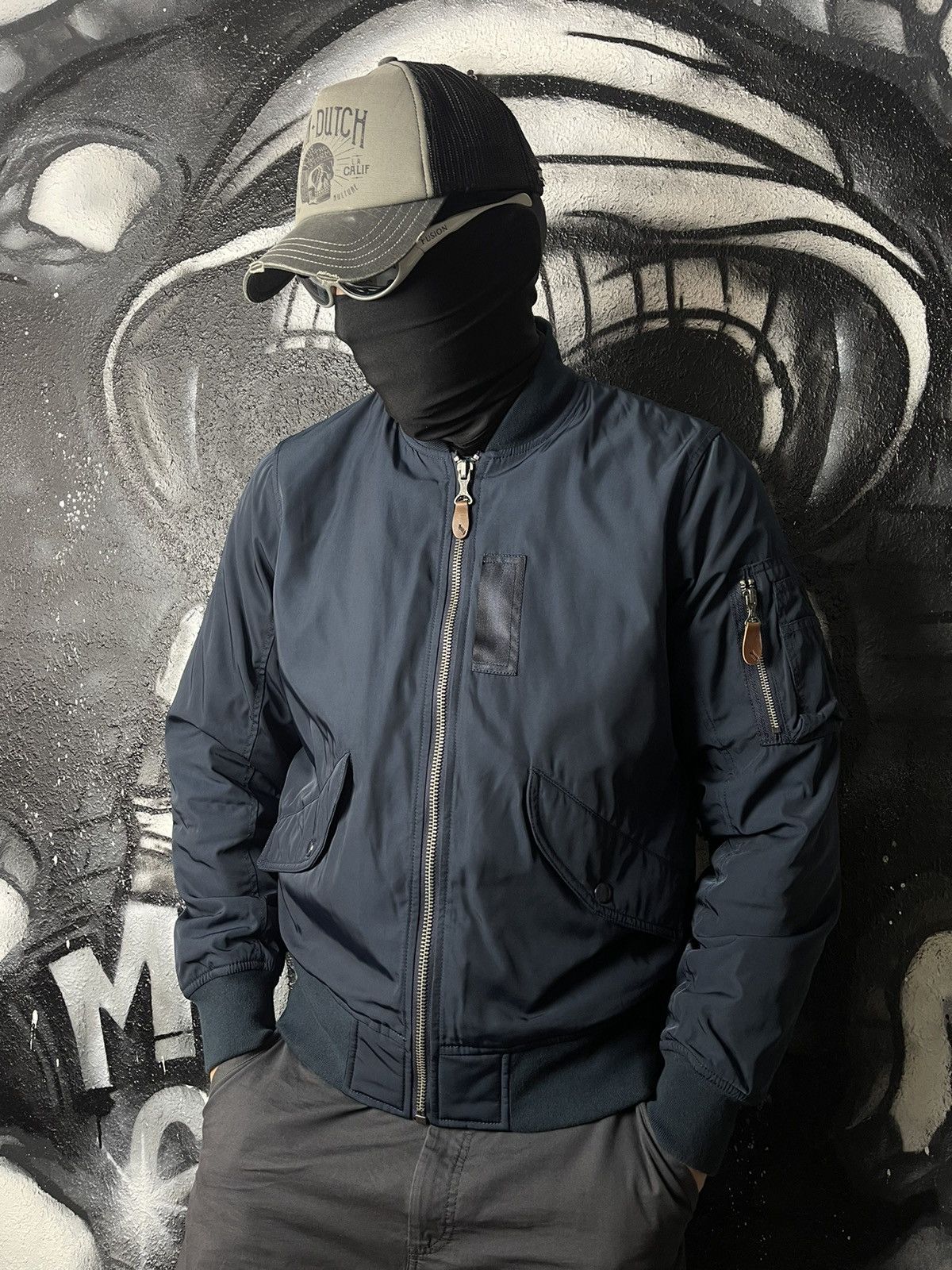 Abercrombie & Fitch Abercrombie And Fitch Bomber Jacket Men’s Size M Size US M / EU 48-50 / 2 - 1 Thumbnail