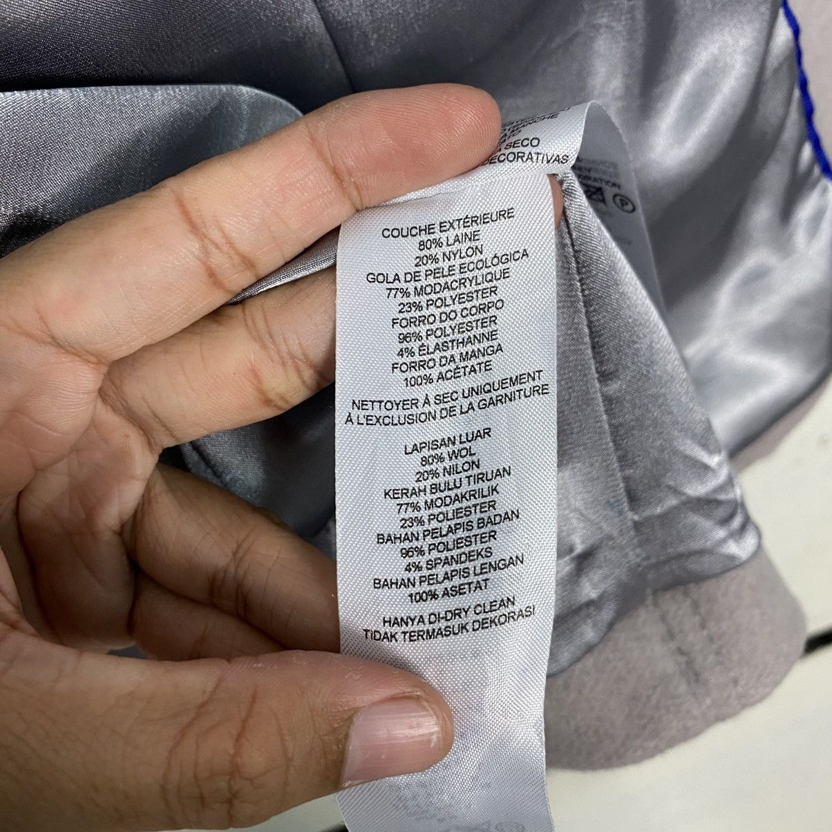 Armani × Armani Exchange Armani Exchange double breasted jacket coat Size S / US 4 / IT 40 - 18 Thumbnail