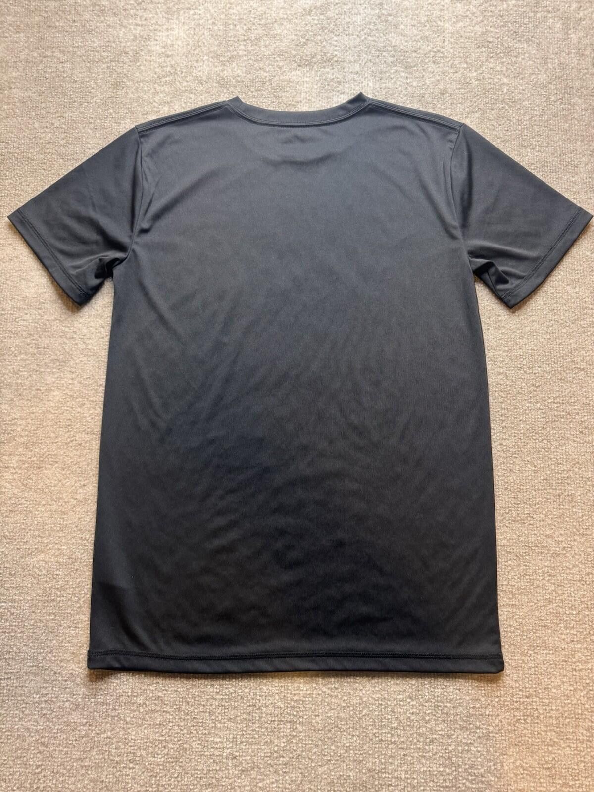 Adidas Adidas Boys Shirt Short Sleeve Dri-Fit Size 14/16 Black 781 Size US L / EU 52-54 / 3 - 8 Thumbnail