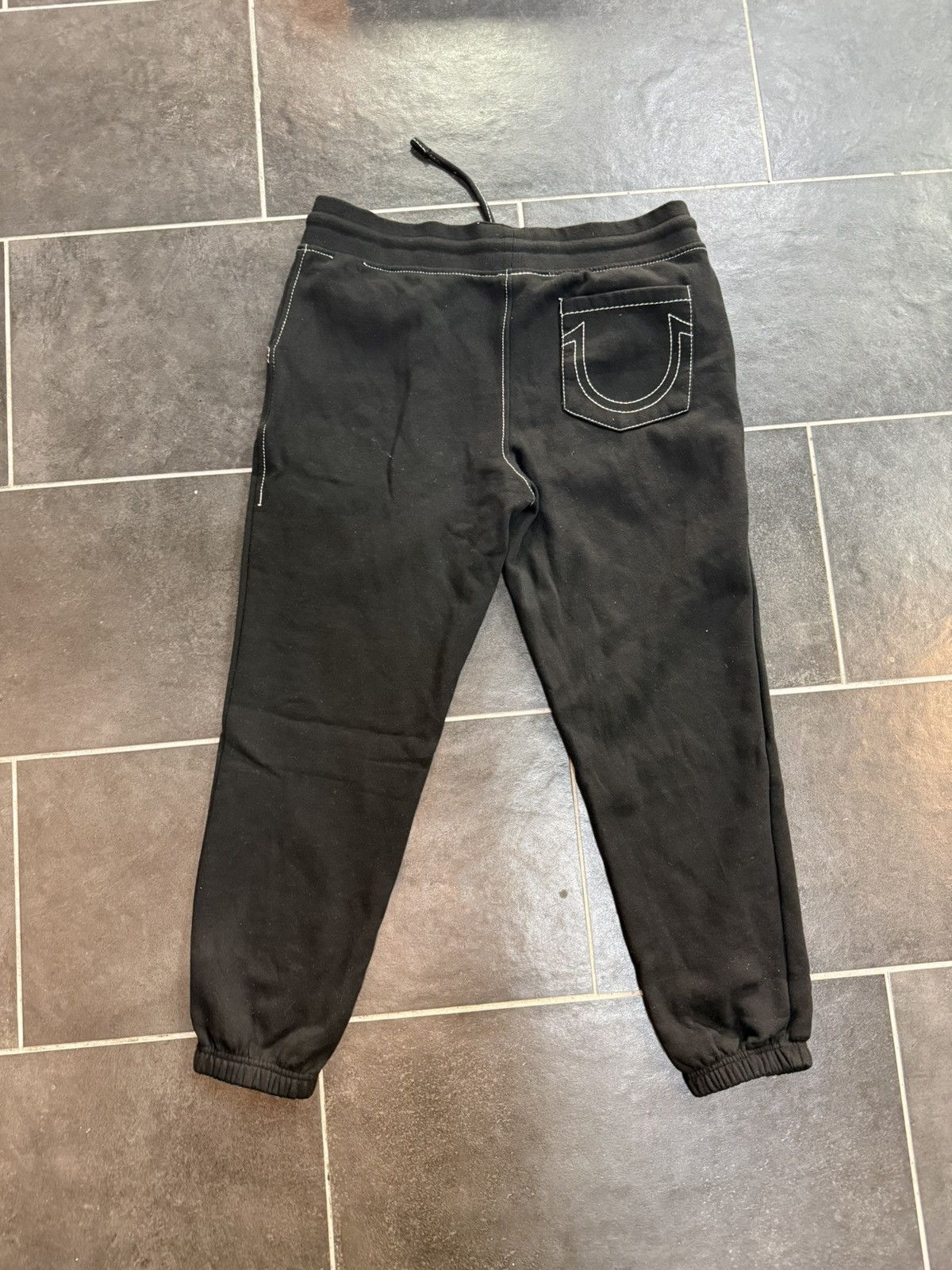 True Religion True Religion Black Jogger Vintage sweat pants Size US 36 / EU 52 - 2 Thumbnail