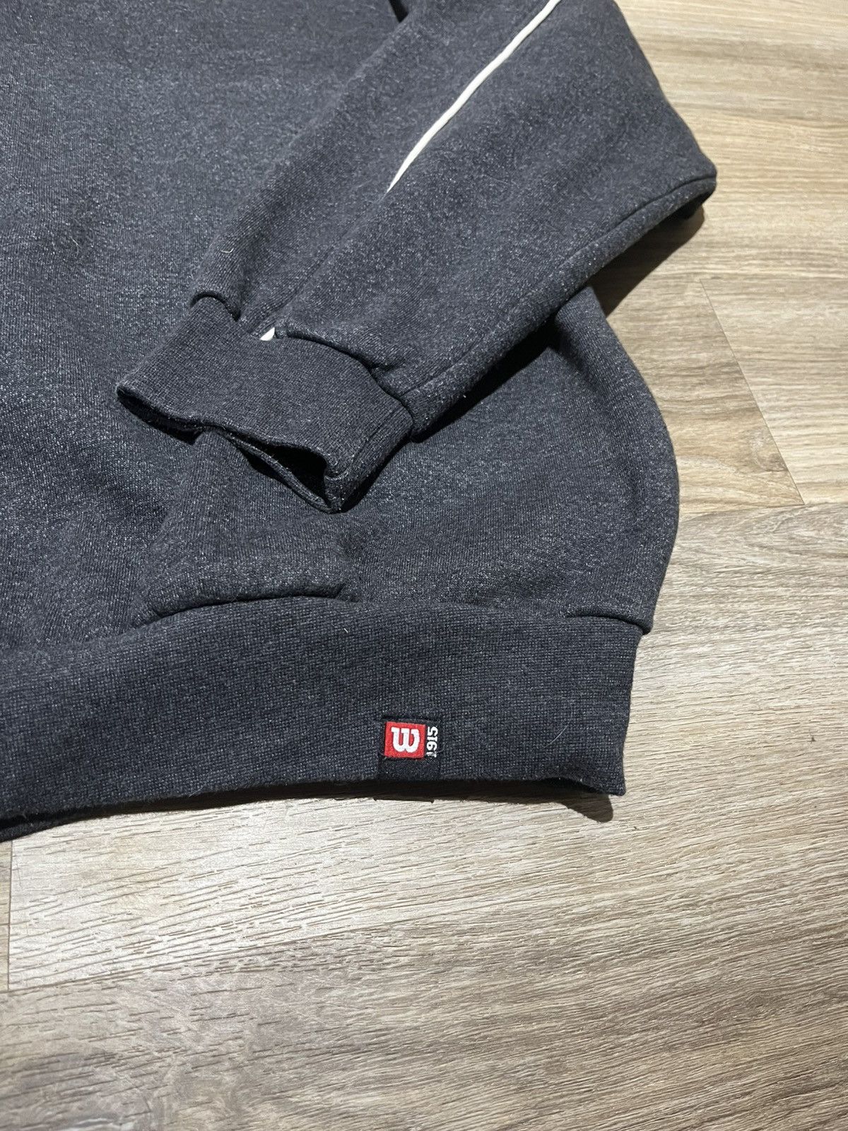 Vintage × Wilson Grey Wilson Football Zip-up Size US XL / EU 56 / 4 - 6 Thumbnail