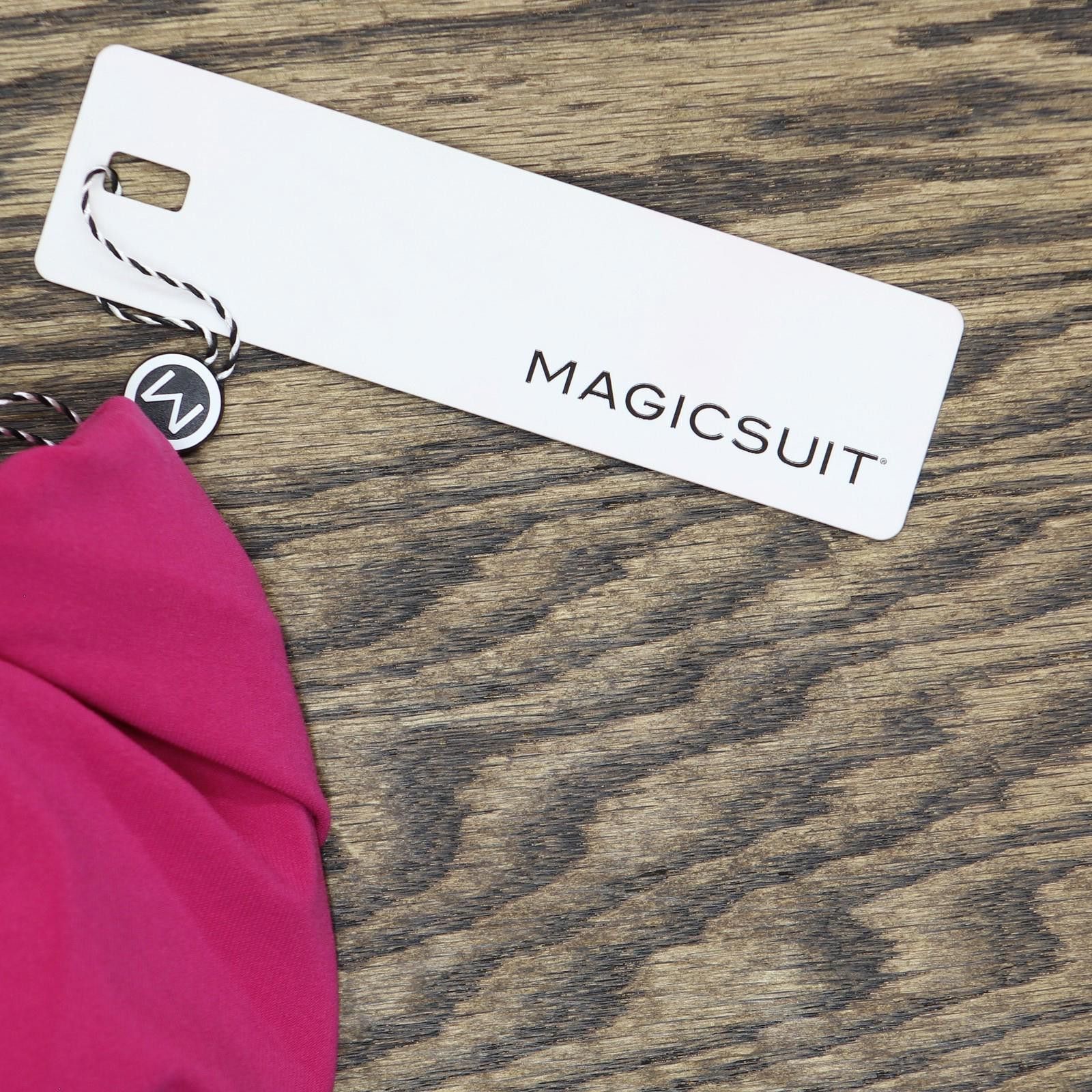 Other Nwt Magicsuit Neck Underwire Tankini Top Bikini Ruby Pink 8 Size ONE SIZE - 3 Thumbnail