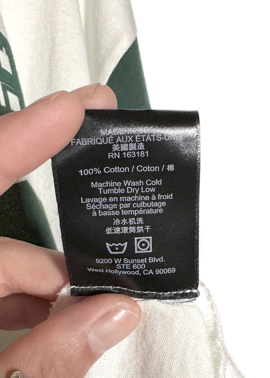 Rhude Rhude Ivory Green 69 Logo Ringer T-shirt Size US L / EU 52-54 / 3 - 7 Thumbnail