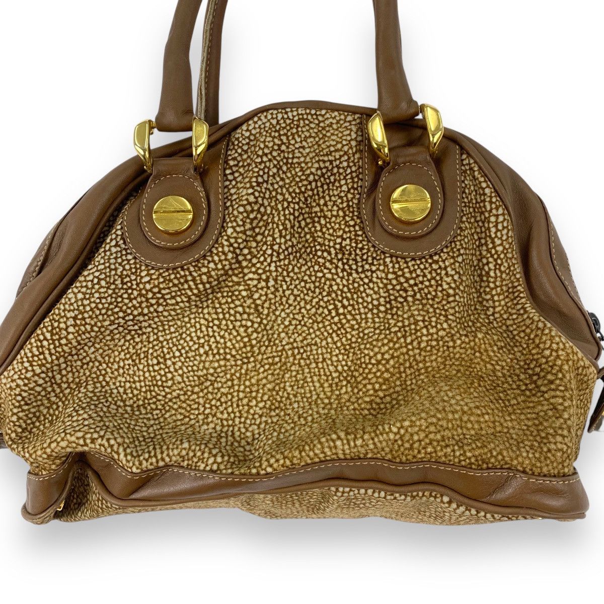 Vintage Vintage BORBONESE RED WALL Leopard Pattern Handbag Handle Size ONE SIZE - 2 Thumbnail