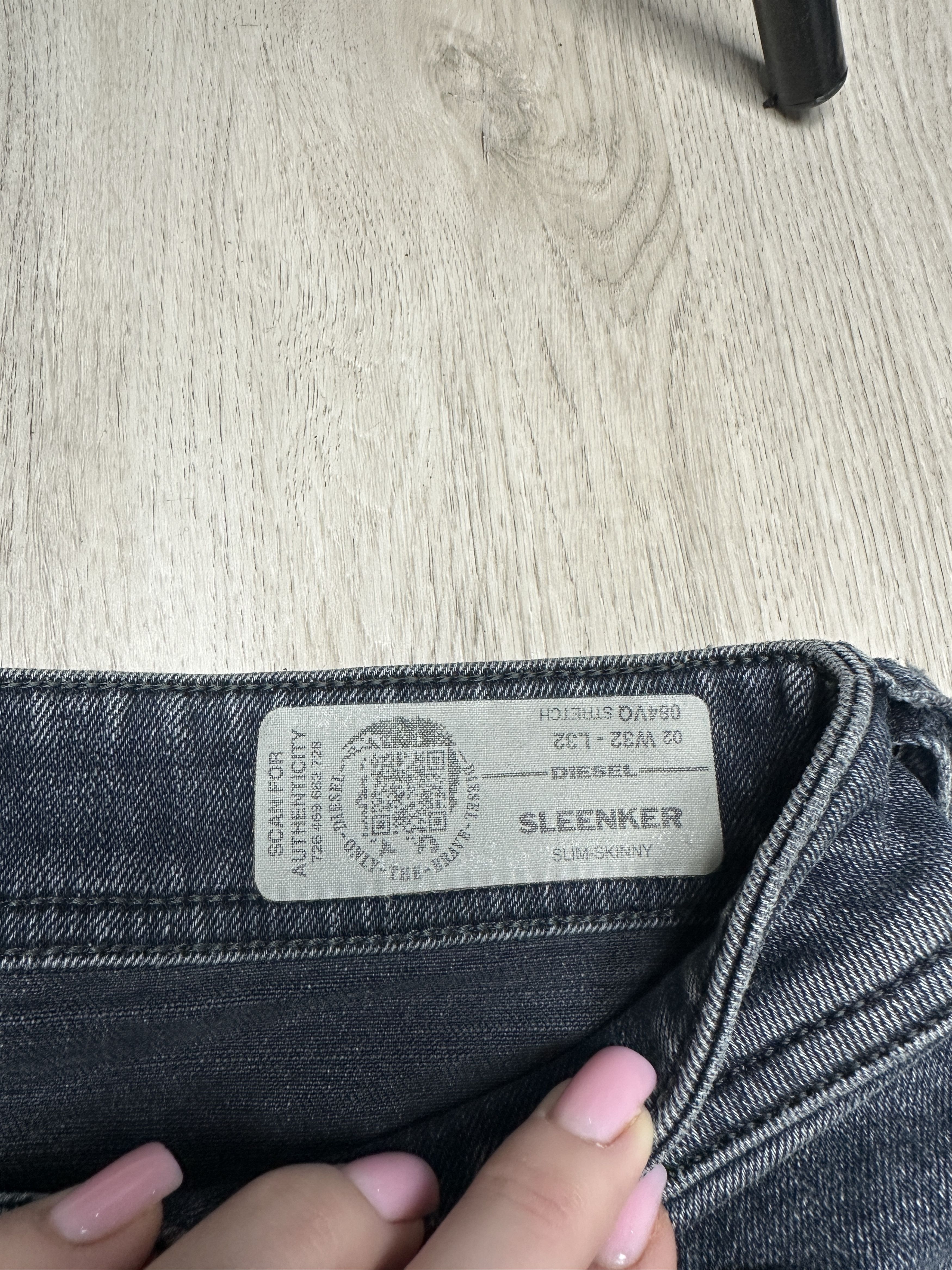Diesel Diesel Sleenker Mens Denim Pants Jeans Size US 32 / EU 48 - 3 Thumbnail