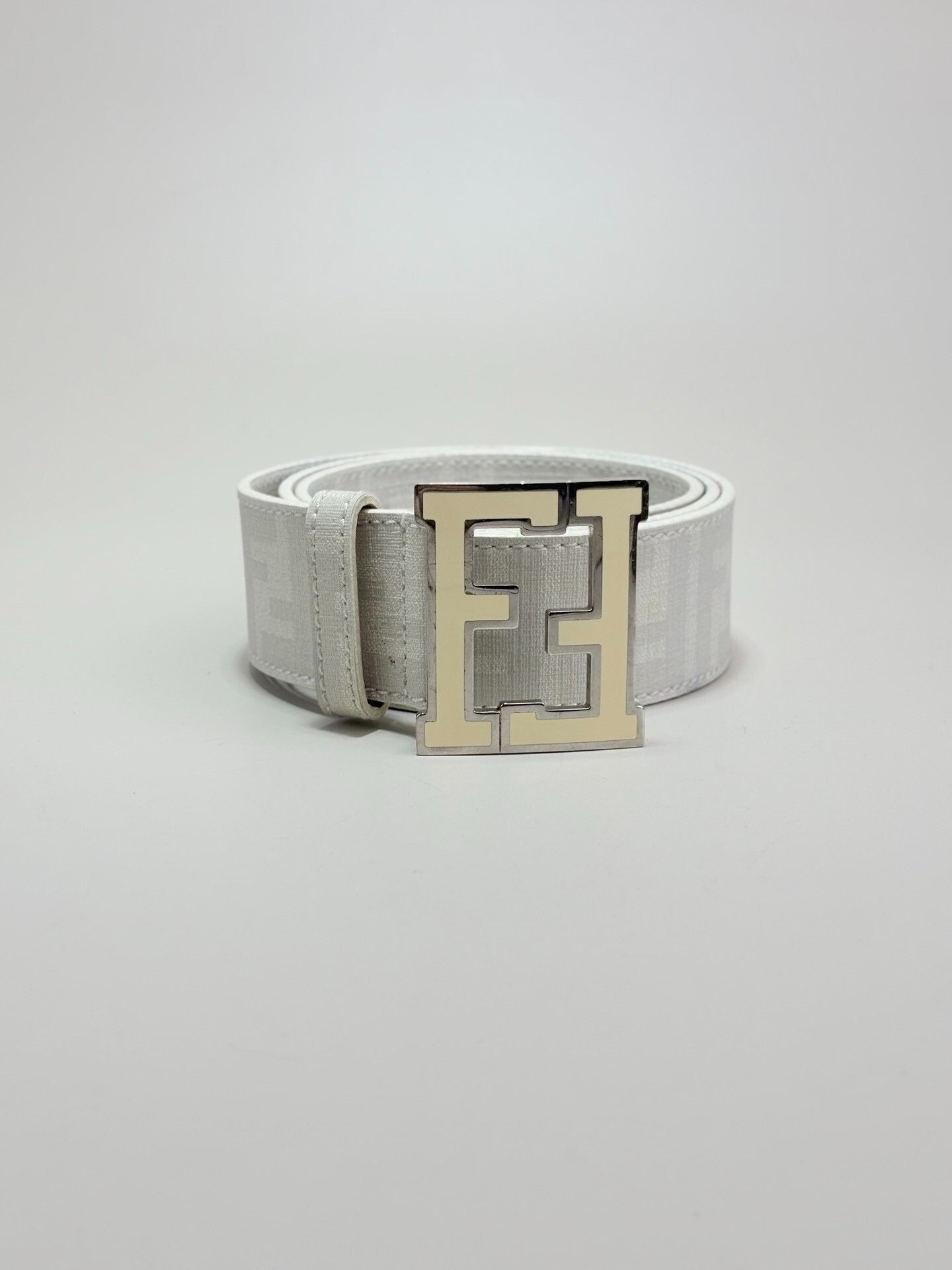 Fendi Fendi Double F Metal Logo Belt Size ONE SIZE - 1 Thumbnail