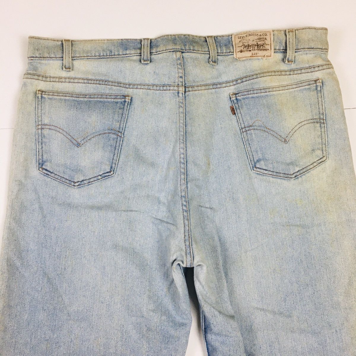 Levi's Vintage Clothing Vintage 90s Levi’s 540 Brown Tab Stretchable Flex Denim Size US 44 / EU 60 - 5 Thumbnail