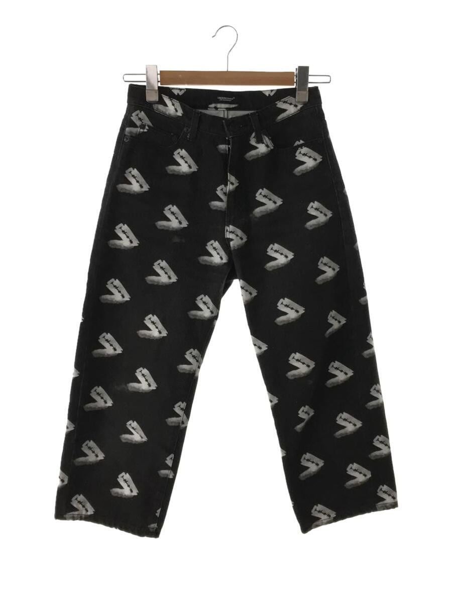 image of Undercover Ss22 Razor Pants in Black, Men's (Size 26)