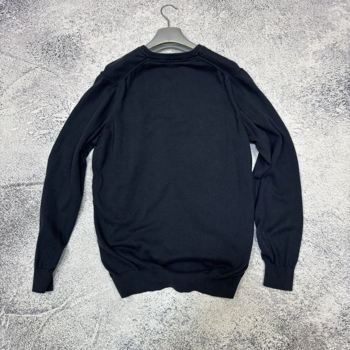 Barbour Barbour Pima Cotton Navy Jumper L size Size US L / EU 52-54 / 3 - 5 Thumbnail