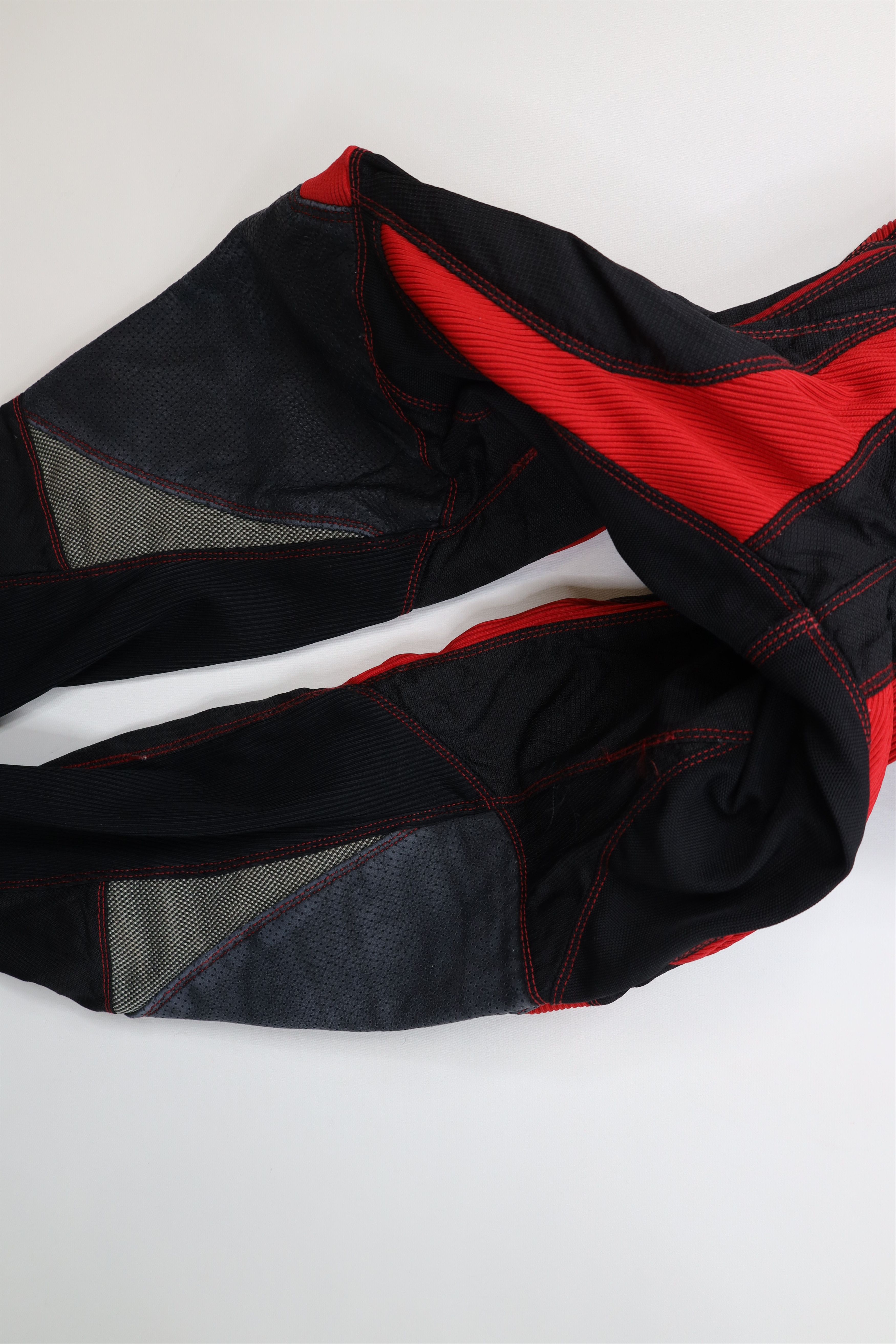 Vintage Troy Lee Designs Motocross Racing Riding Pants Black Red Size US 32 / EU 48 - 5 Thumbnail