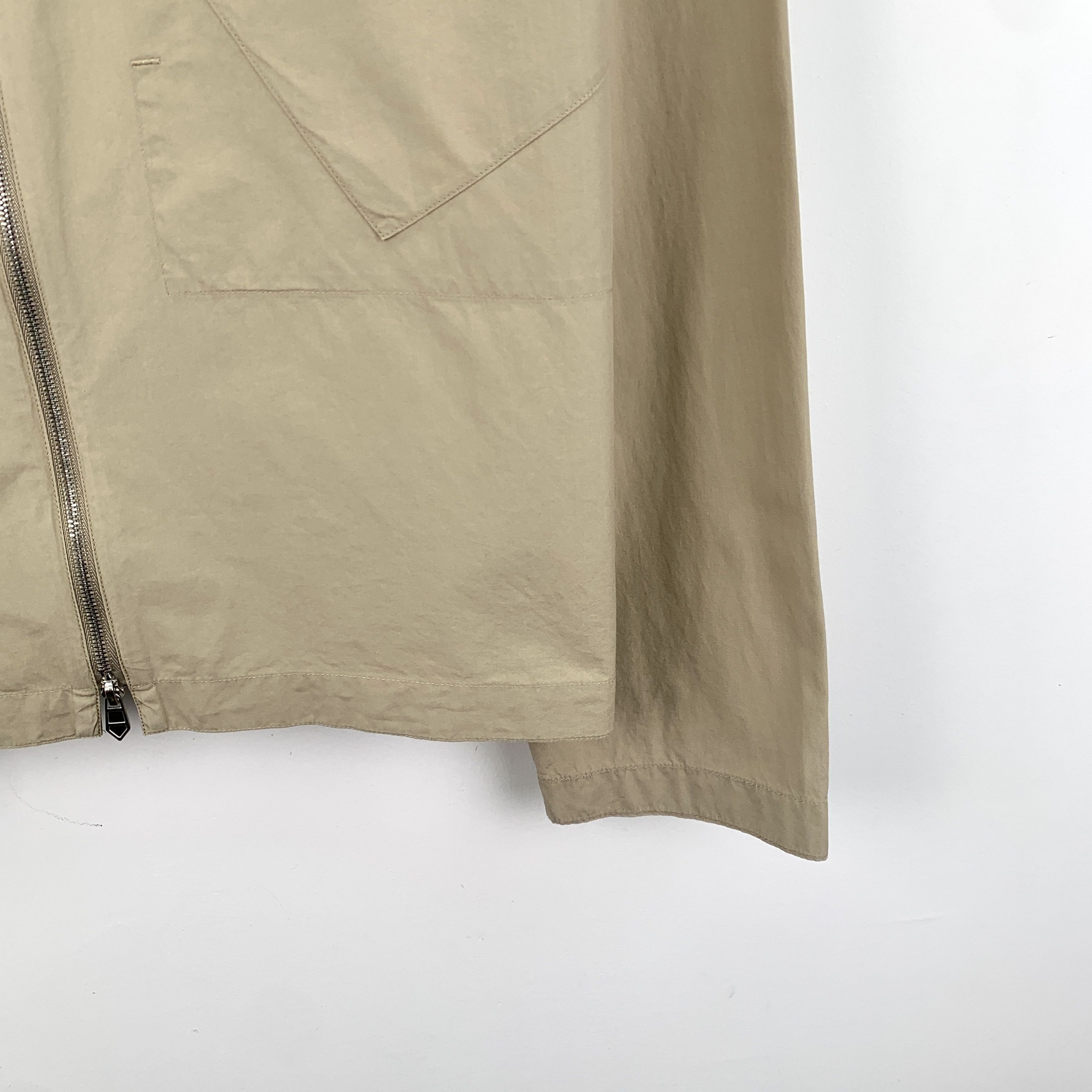 Hermes Hermès Jacket – Khaki Zip Shirt-Style (Size 39) Size XS / US 0-2 / IT 36-38 - 5 Thumbnail