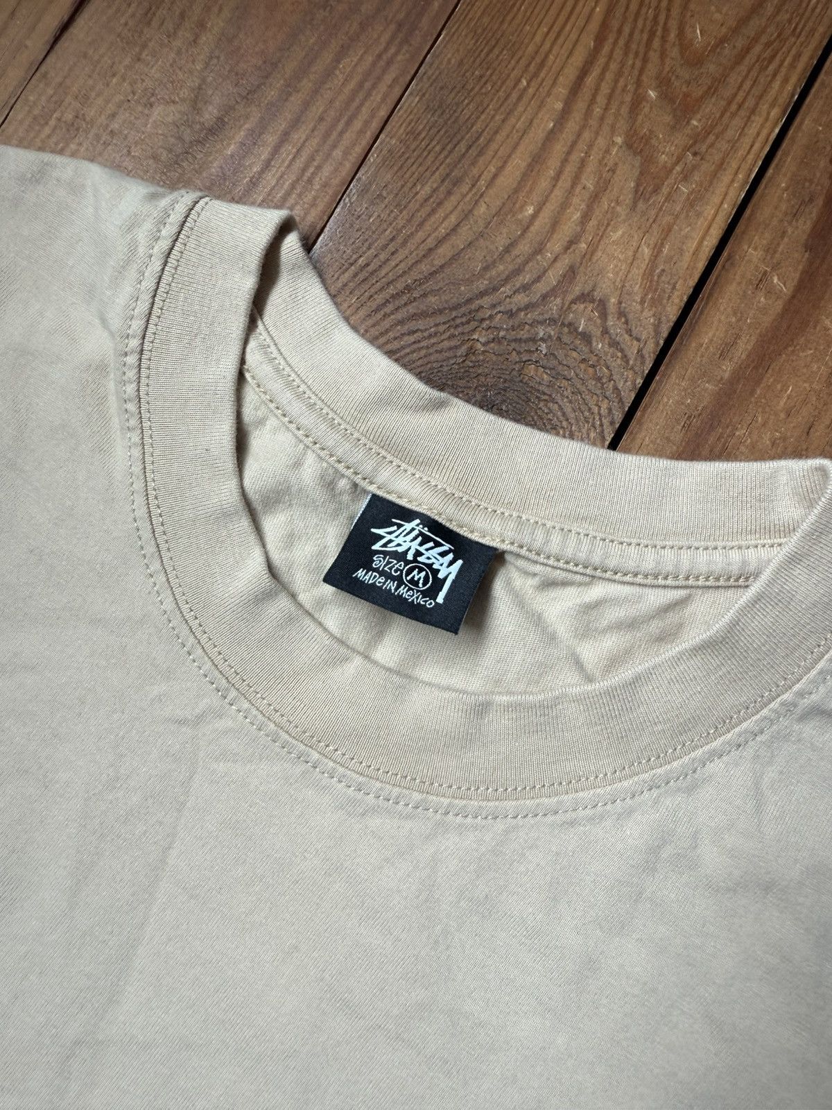Stussy Stussy Built Tough Bear Tan Tee Shirt Size US M / EU 48-50 / 2 - 3 Thumbnail
