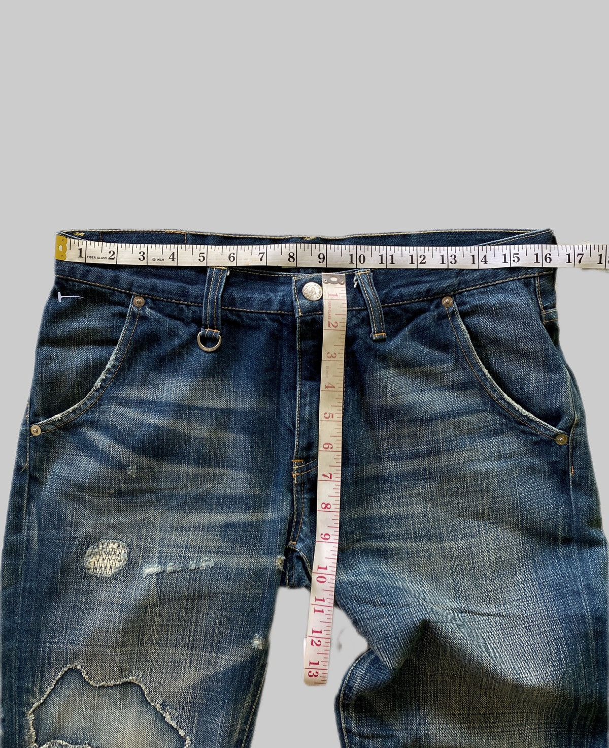 Sophnet. Vintage Sophnet “Camouflage” Distressed Jeans Size US 32 / EU 48 - 7 Thumbnail